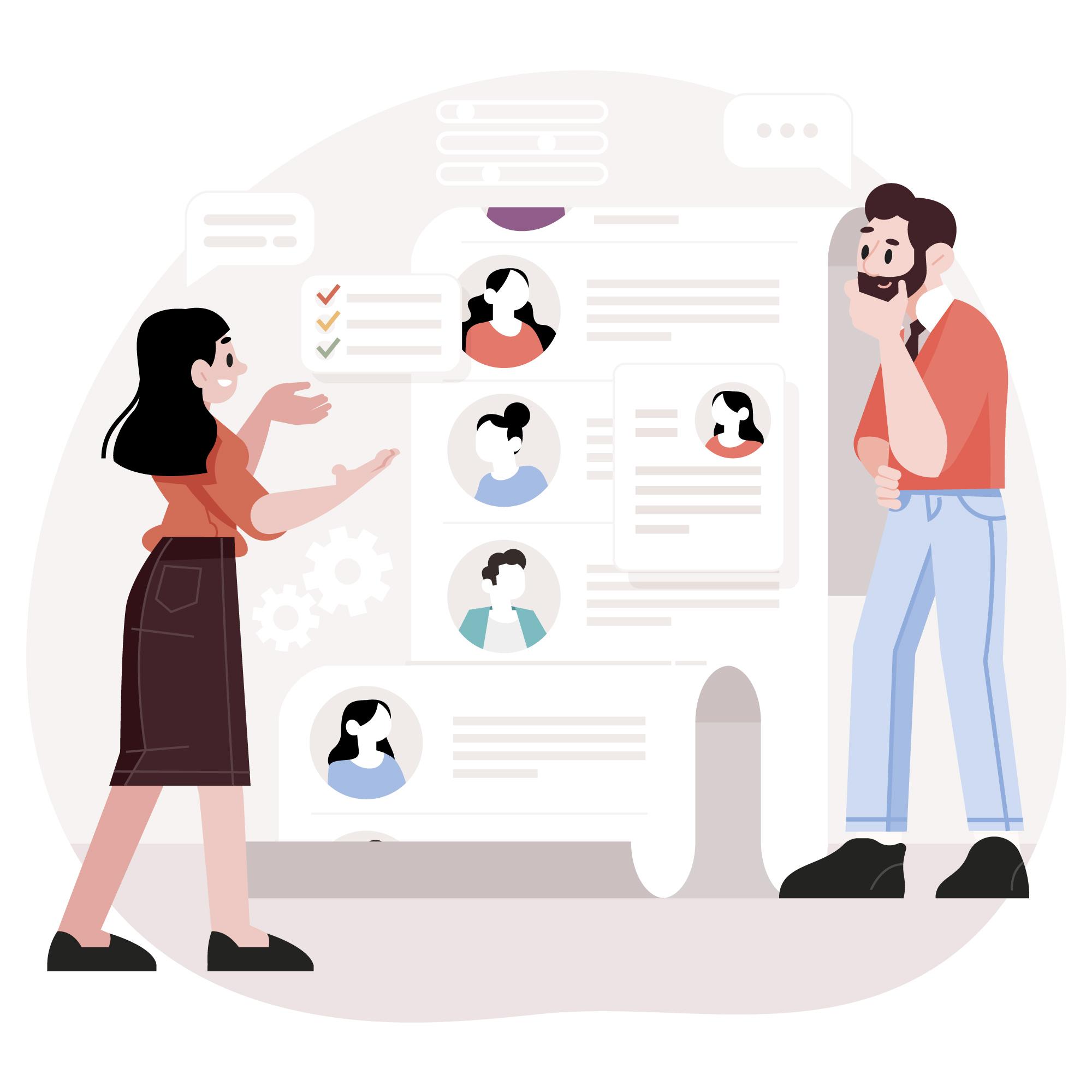 A hand pointing at design sketches on a whiteboard